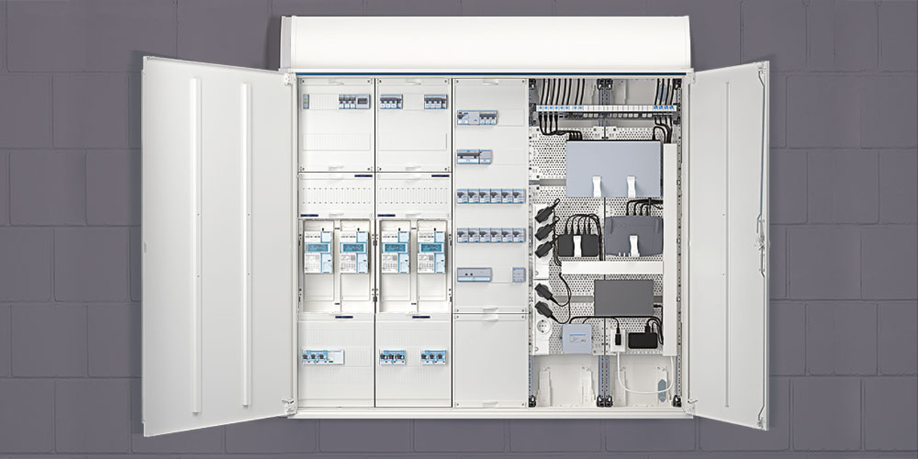 Technikzentrale bei Elektrotechnik Steigerwald e.K. in Schöllkrippen