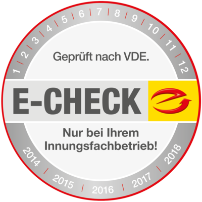 Der E-Check bei Elektrotechnik Steigerwald e.K. in Schöllkrippen