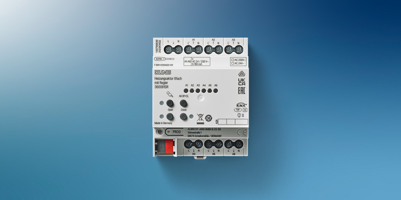 KNX Heizungsaktor 6-fach bei Elektrotechnik Steigerwald e.K. in Schöllkrippen