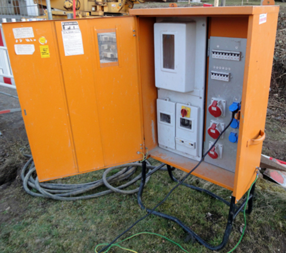 Baustromkasten bei Elektrotechnik Steigerwald e.K. in Schöllkrippen
