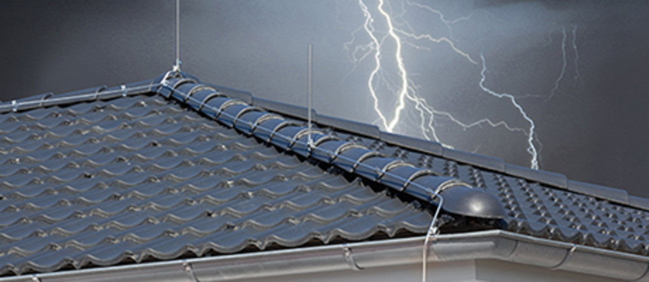 Äußerer Blitzschutz bei Elektrotechnik Steigerwald e.K. in Schöllkrippen