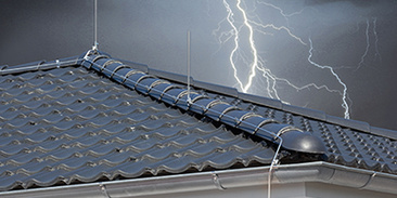 Äußerer Blitzschutz bei Elektrotechnik Steigerwald e.K. in Schöllkrippen