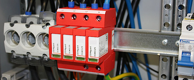 Über­spannungs­schutz bei Elektrotechnik Steigerwald e.K. in Schöllkrippen